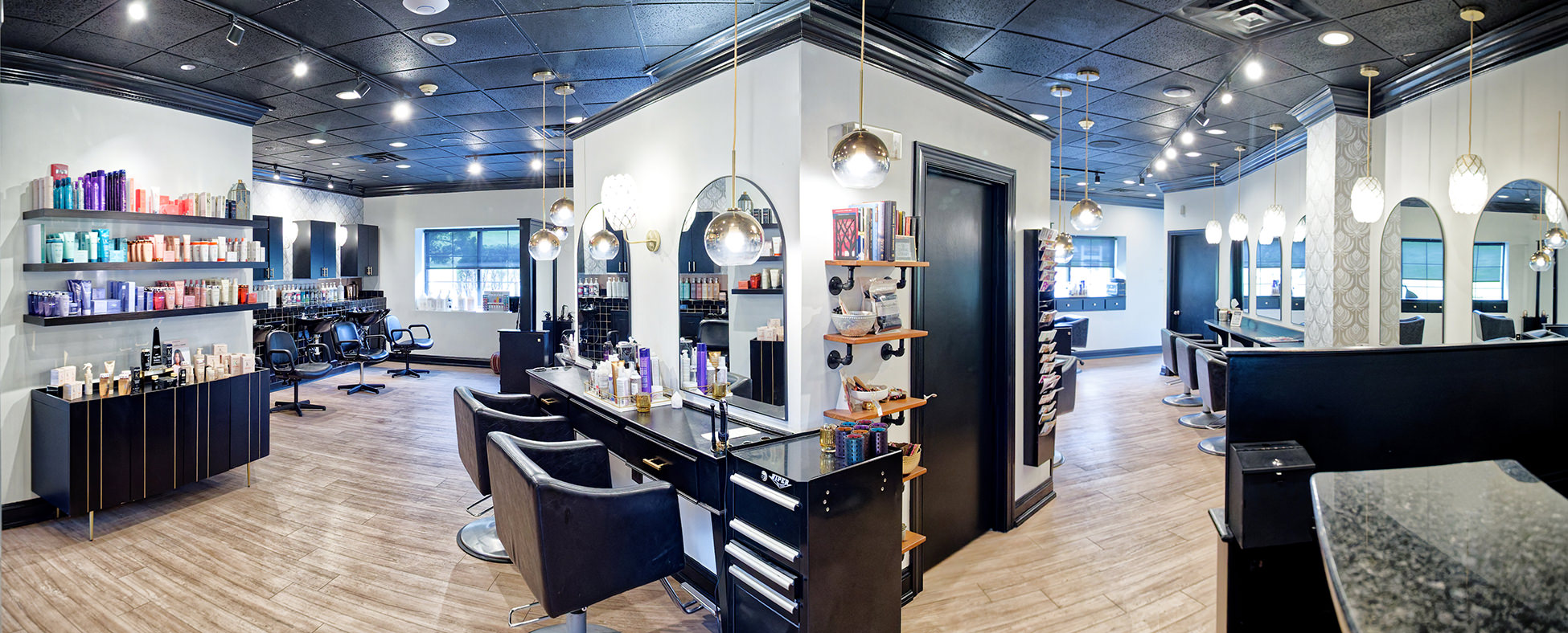 Bellezza Salon interior, Warren NJ